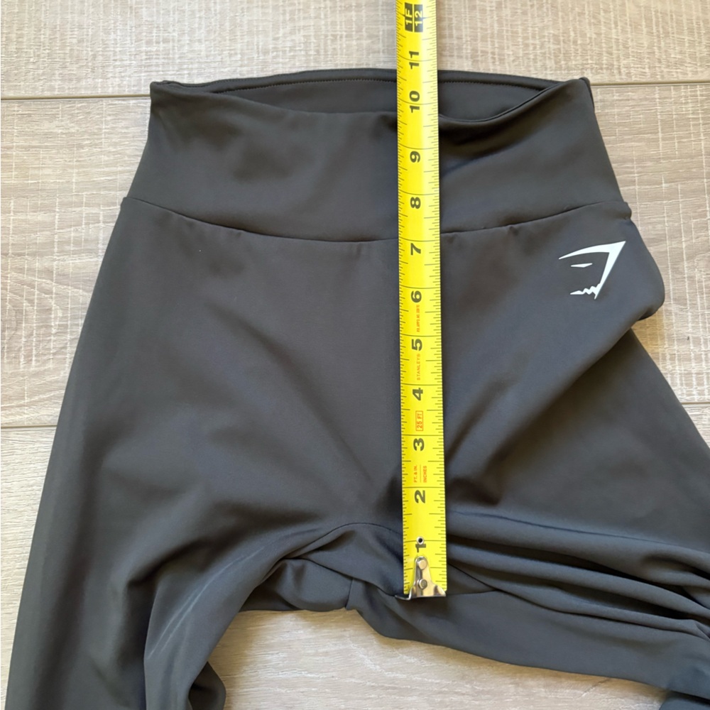 Gymshark Power Dark Green Srunch Bum High-Waisted Leggings Size XS - Picture 5 of 6